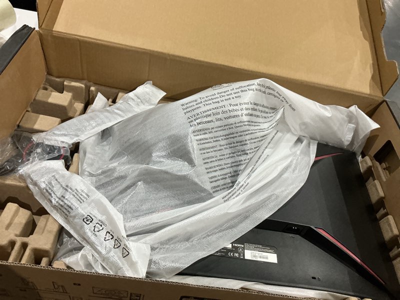 Condition photo showing Good Condition for aoc cq27g4h 27" curved gaming monitor, qhd 2k 2560x1440, 1500r va, 180hz 0.5ms, amd freesync premium, height adjustable stand, xbox ps5 switch compatiable, 3-year zero-bright-dot 27" 180hz