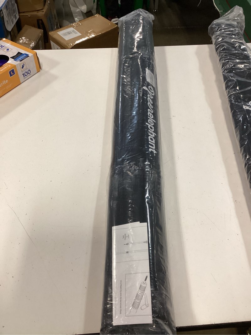 Condition photo showing New/Like New for green elephant camping tarp poles - adjustable aluminum telescoping tent poles for tarps, canopy & awning - heavy duty collapsible pole set of 4 - extends 8ft, shrinks to 2ft - caravan & beach shade 4 poles