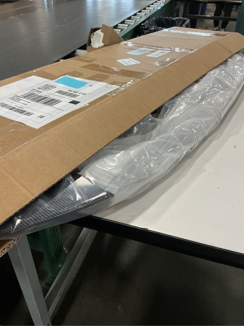 Condition photo showing Good Condition for Trunk Spoiler Wing for 2017-2023 Tesla Model 3 Rear Trunk Lid Wing Spoiler (Carbon Fiber, Model 3 2017-2023)