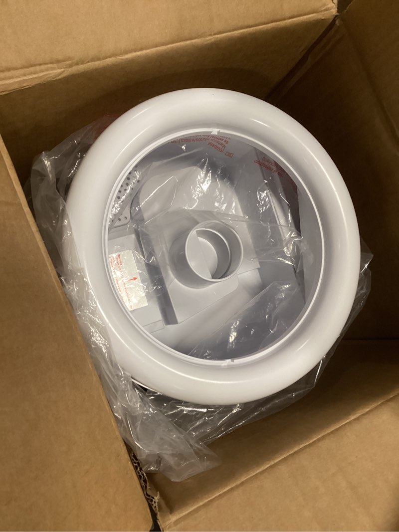 Condition photo showing As Is for Humidifiers for Large Room Home Bedroom 2000 sq.ft. 17L/4.5Gal Large Humidifier with Extension Tube & 4 Speed Mist,Top Fill Wholehouse Humidifier with 360°Nozzle for Plant Office Commercial Greenhouse White