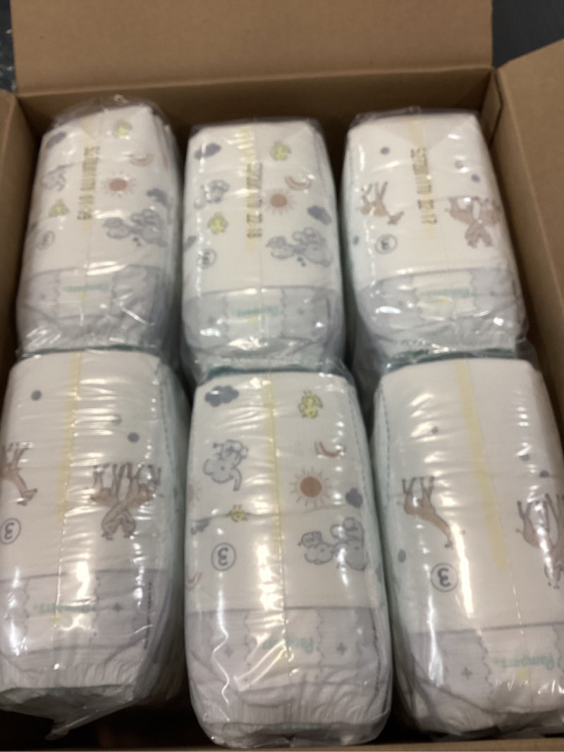 Condition photo showing New/Like New for Pampers Swaddlers Diapers, Size 3 (13-26 lbs), 168 Count, Absorbent, Keeps Baby Dry and Comfortable, Skin Safe Disposable Baby Diaper Size 3 168