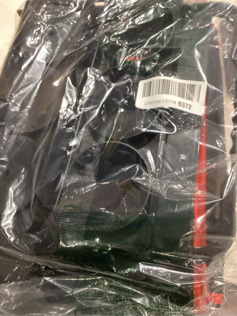Condition photo showing Good Condition for Cooler Insulated Food Delivery Bag & Drink Carrier with Hard Bottom, XXX-Large Pizza Bags for Doordash/Uber Eats, Grocery Catering Travel Thermal Frozen Carrier, Cold Warmer Accessories for Door Dash 3X-Large With Drink Carrier & Bottom Black-red Edge