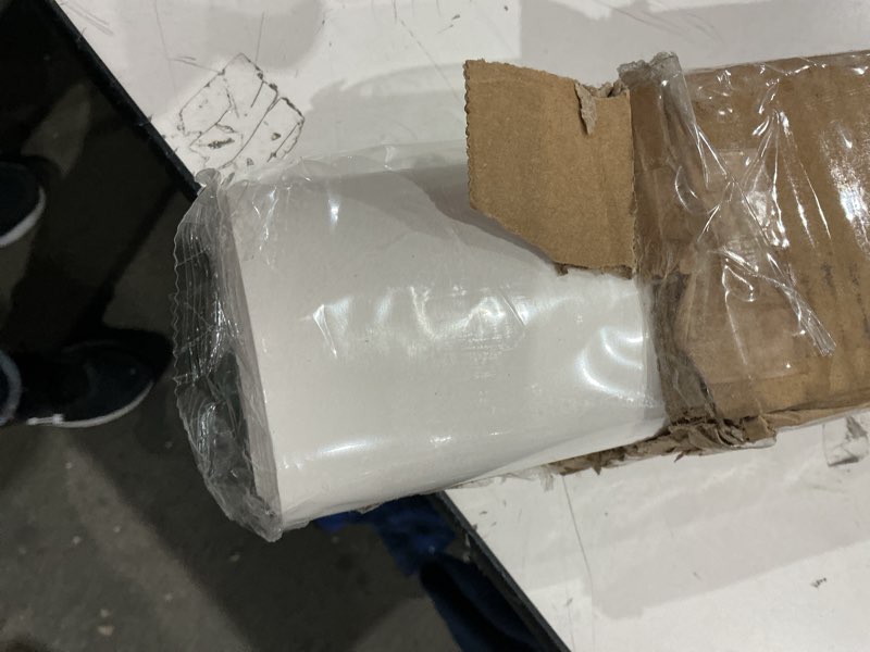 Condition photo showing New/Like New for Huamei Seamless Photography Background Paper, Photo Backdrop Paper (4.4x16 Feet, Arctic White) 53''x16' Artic White