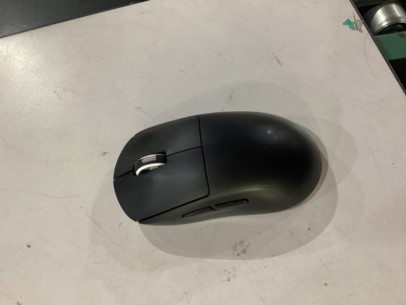 Condition photo showing As Is for *missing connector* logitech g pro x superlight 2 wireless gaming mouse, 60g pro-grade with 5 programmable buttons, 44k dpi sensor, 8khz report rate, usb-c charging for pc/mac - black black classic 8k polling