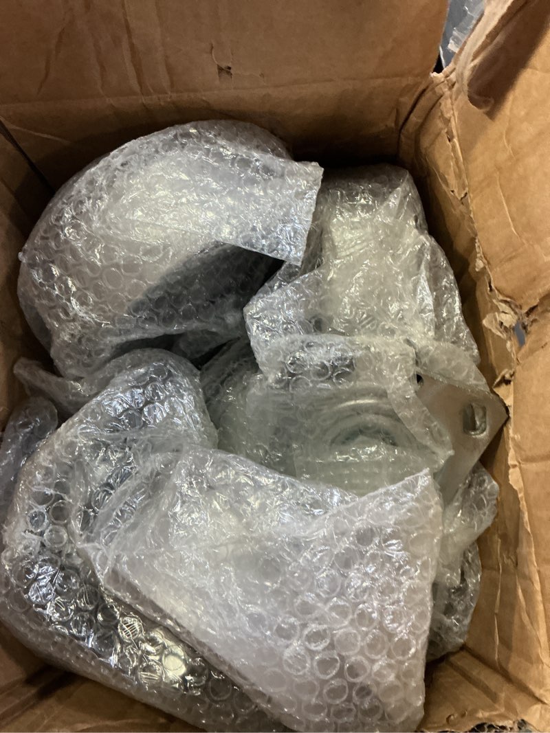 Condition photo showing Good Condition for 6" x 2" caster wheels, heavy duty industrial casters, steel casters 4800 lbs capacity with roller bearing, cast iron wheels, metal casters(4 swivel) 4 swivel 6"x 2"wheel