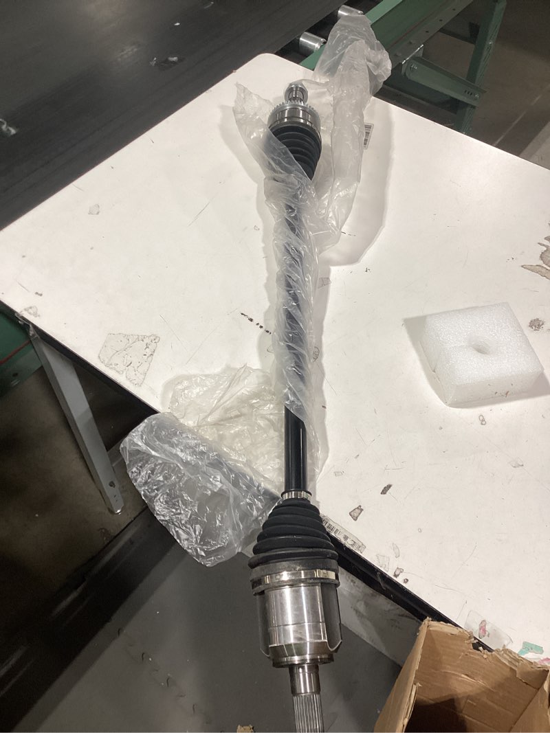 Condition photo showing As Is for CV Axle shaft assembly 