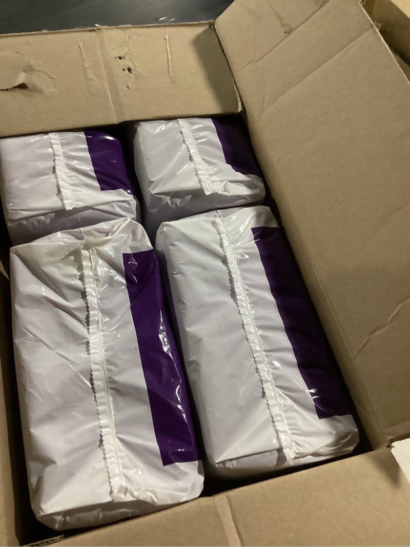 Condition photo showing As Is for poise overnight incontinence & postpartum pads for bladder leaks, 8 drop extra coverage, 96 count, packaging may vary