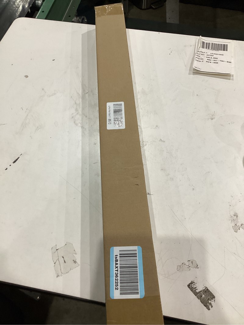 Condition photo showing New/Like New for Cordless Roller Shades Blackout Blinds for Windows Room Darkening Rolled Up Shades with Spring System, UV Protection Window Shades Door Blinds for Home and Office (White, 28" W x 72" H) White 28" W x 72" H