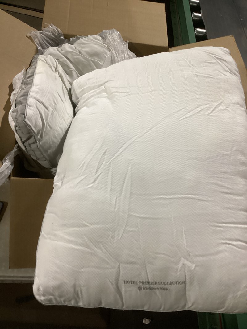 Condition photo showing As Is for Member's Mark Hotel Premier Collection Queen Pillows (2 Pack)