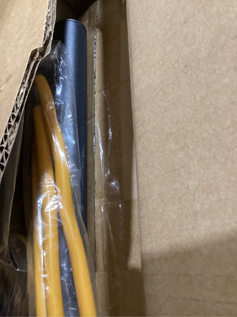 Condition photo showing New/Like New for baseball softball swing trainer with 4 power bands, 31-43 in adjustable baseball hitting trainer with 3 ground nails, carry bag. baseball training equipment improve power, speed, coordination
