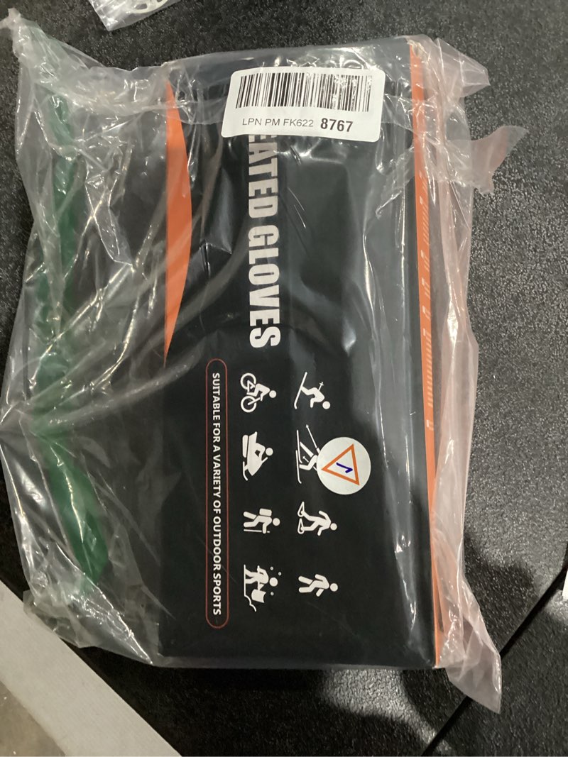 Condition photo showing Good Condition for Heated Gloves for Men Hand Warmers Rechargeable with 7 Hours Heating Waterproof Touchscreen Heated Gloves Black X-Large