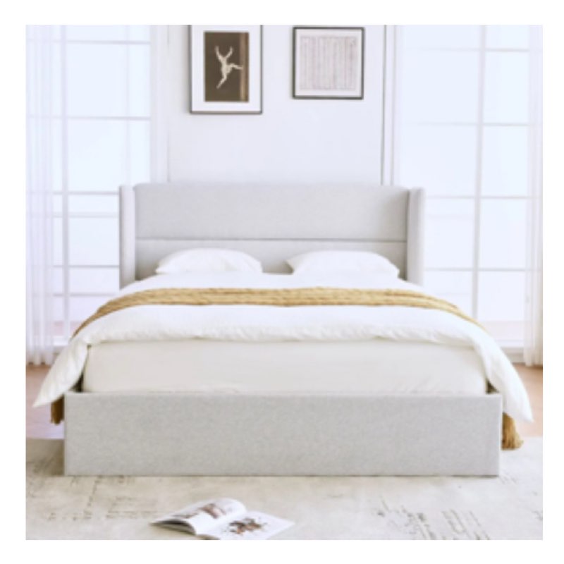 Gaillarde Hydraulic Lift Up Storage Upholstered Platform Bed (Queen Size)