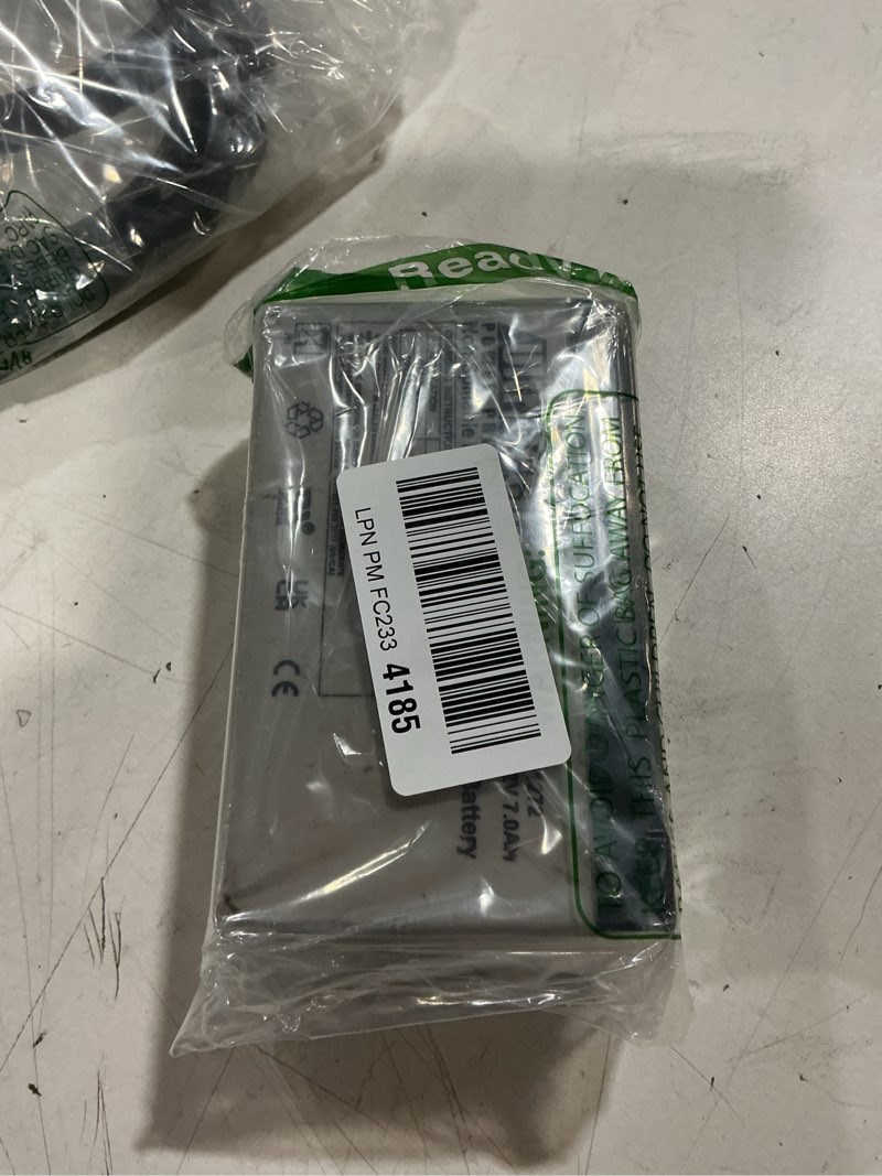 Condition photo showing As Is for ultratech 1272f1 12 volt 7.0 ah sealed lead acid battery - f1 terminal (replaces ut 1270)