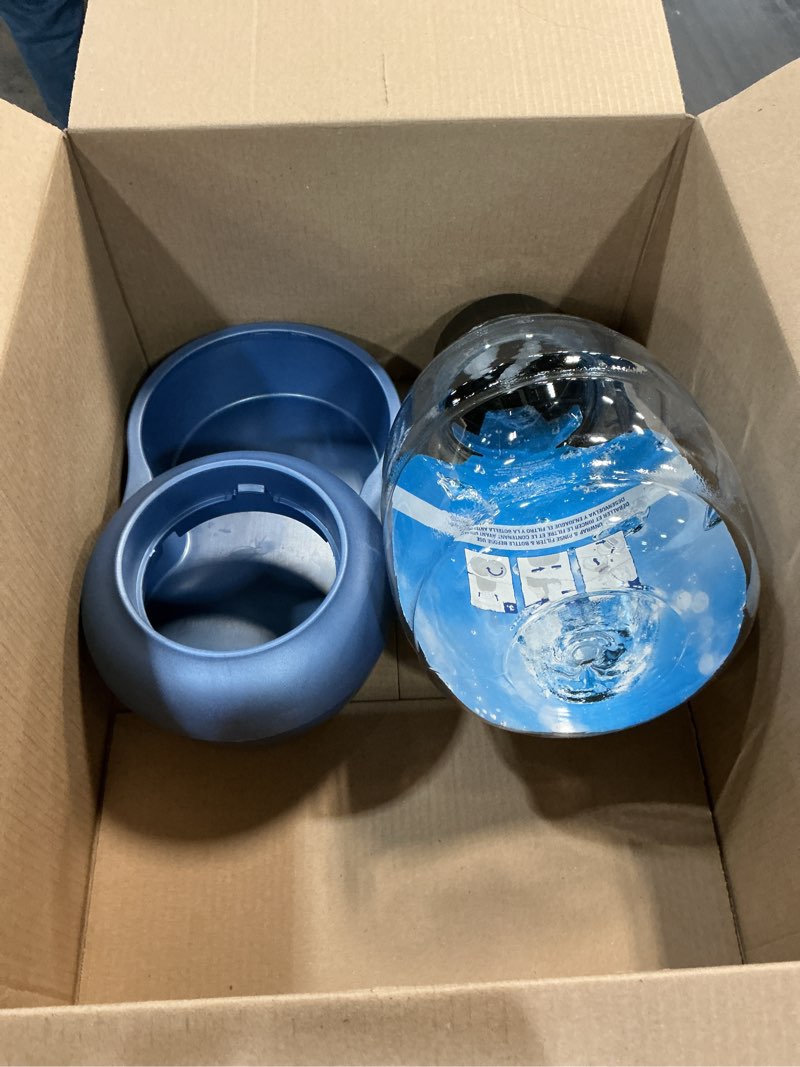 Condition photo showing Good Condition for Petmate Replendish Gravity Waterer With Microban for Cats and Dogs, 2.5 Gallons,Blue, Made in USA Blue 2.5 GAL