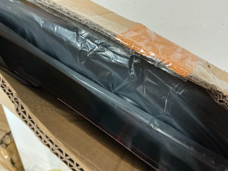 Condition photo showing New/Like New for side window visors wind deflectors sun rain guards compatible with 2020-2025 land rover range rover evoque, tape-on black