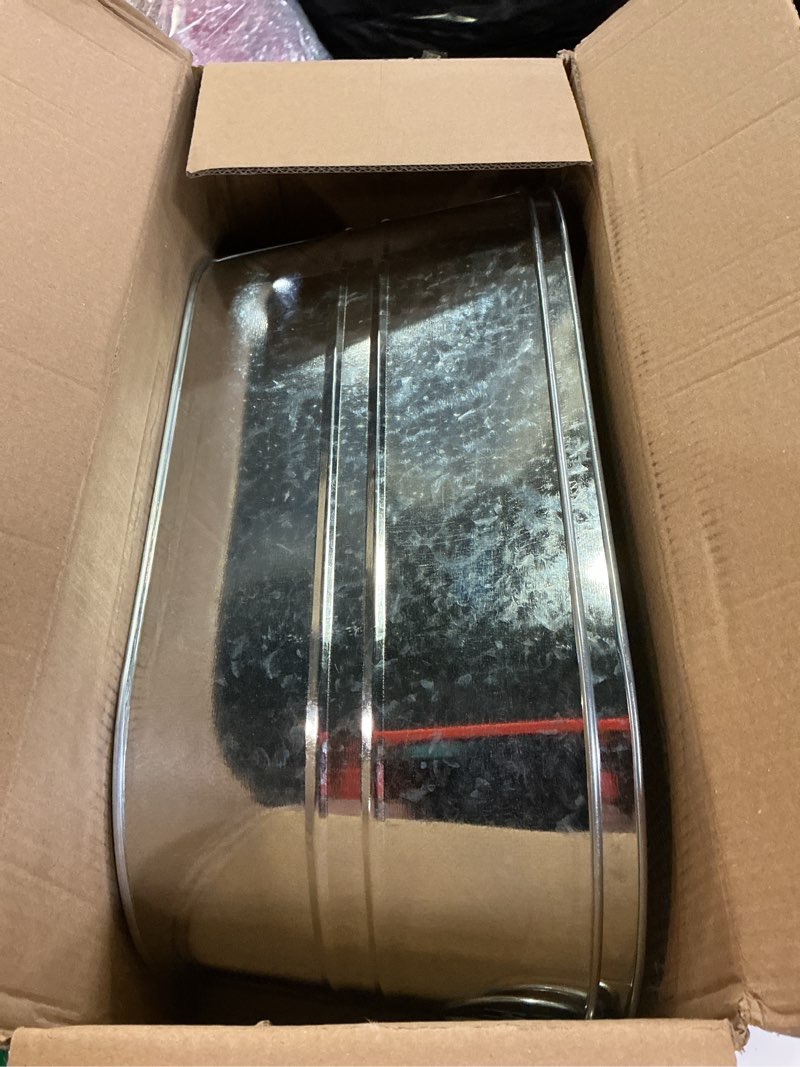 Condition photo showing Good Condition for 2 Pack 4 Gallon Galvanized Tub Ice Buckets for Parties Portable Beverage Tub with Handles Champagne Bucket Metal Ice Buckets for Cocktail Bar with Ice Scoop