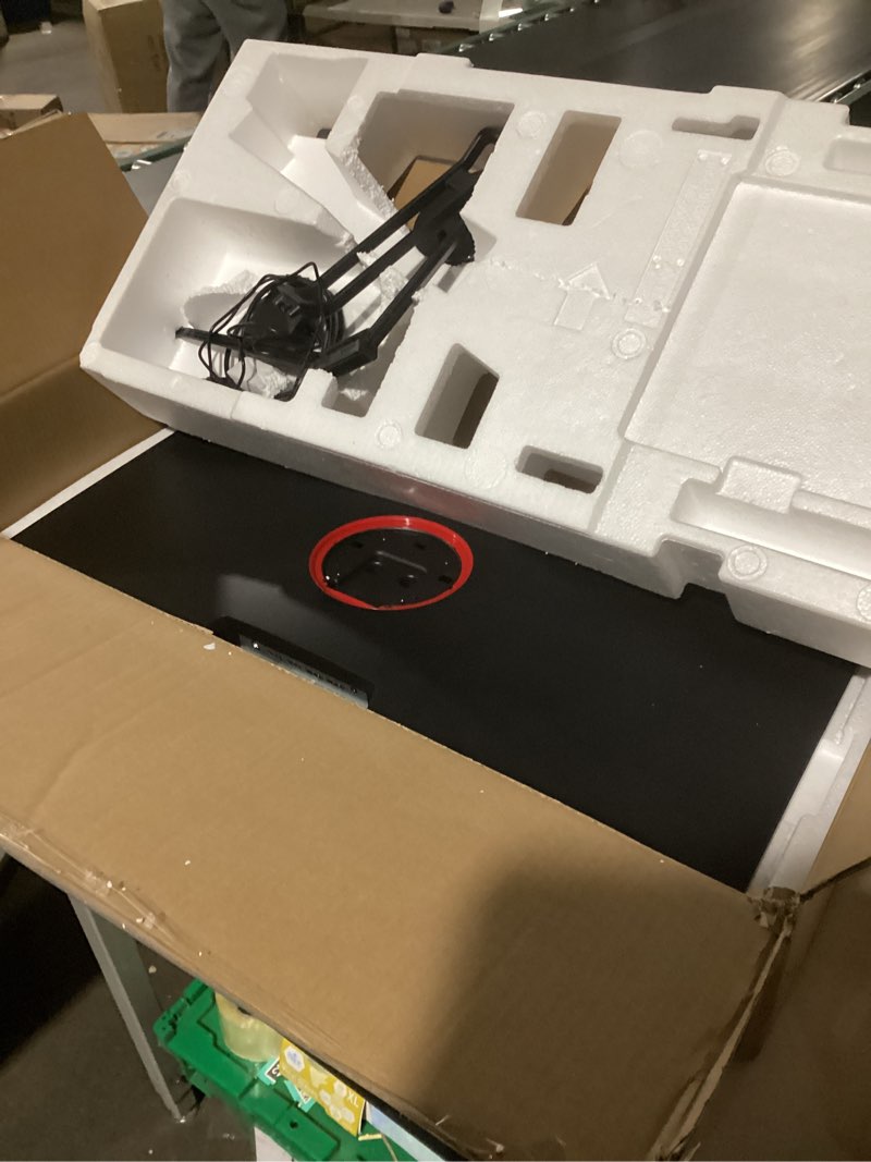 Condition photo showing Good Condition for lg 34u530a-w 34-inch ultrawide wfhd (2560 x 1080) ips wide computer monitor, 100hz, vesa displayhdr 400, hdmi, displayport, usb type-c, tilt/height/swivel stand, white