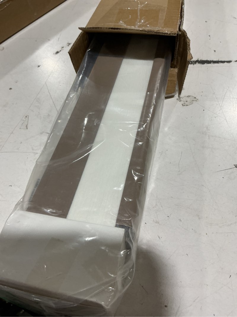 Condition photo showing New/Like New for lazblinds cordless cellular shades, light filtering honeycomb shades for home, thermal insulation noise reduction blinds for windows, 22'' w x 64'' h, taupe light filtering-taupe 22'' w × 64'' h