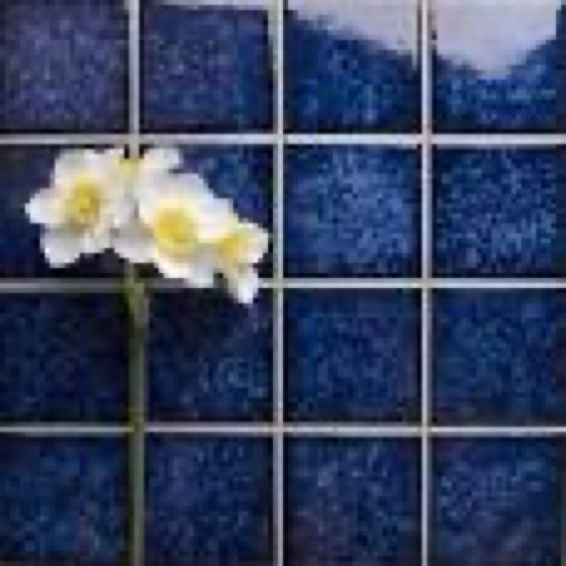 swimming pool series 3 x3 porcelain tile in ocean wave
