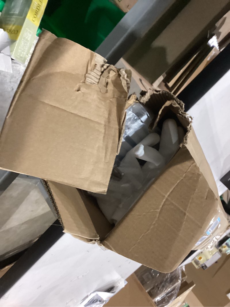 Condition photo showing item condition for Sliding Garage Door Screen with Track Closure - Retractable Privacy Curtain Keep Annoying Animals Out Easy Install Heavy Duty Fiberglass Mesh Net for Opening Garage Patio (Black, 16 ft x 7 ft) Black 16 ft x 7 ft