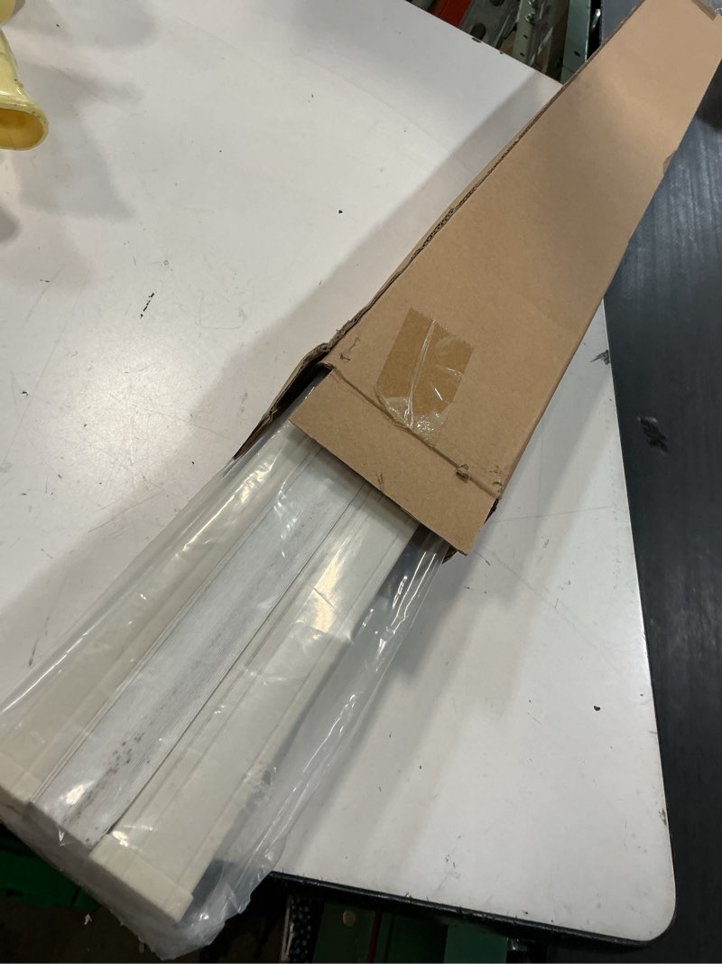 Condition photo showing Good Condition for lazblinds top down bottom up (tdbu) cordless cellular shades, light filtering honeycomb shades thermal insulation noise reduction blinds for windows, 35" w x 64" h, cream cream - light filtering 35" w × 64" h