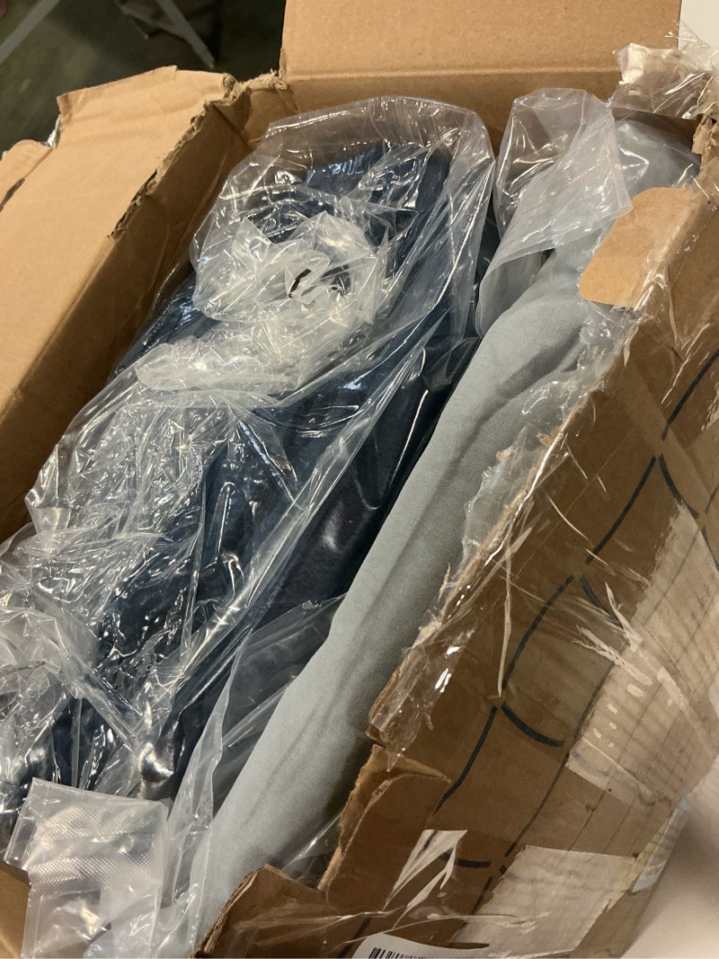 Condition photo showing Good Condition for Bedsure King Size Comforter Set - 7 Pieces Reversible Navy Bedding, King Size Bed Set for All Seasons, Bed in a Bag with Down Alternative Comforter, Sheets, Pillowcases & Shams King 03 - Navy