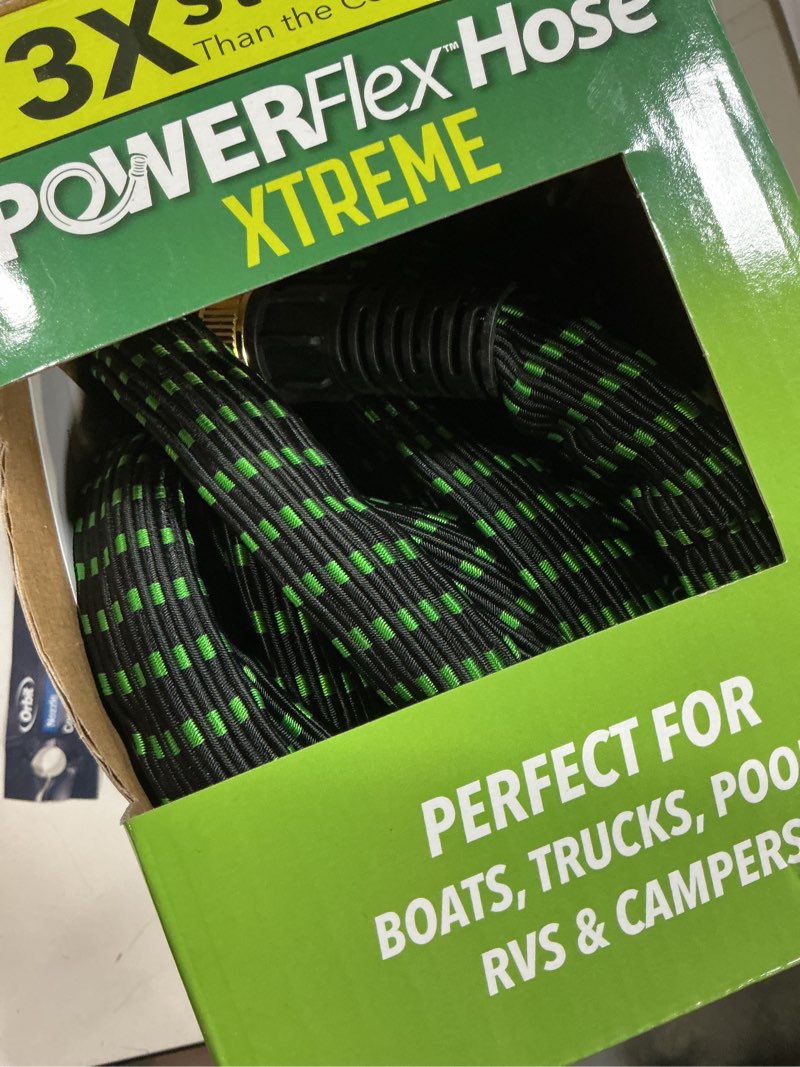 Condition photo showing Good Condition for flex-able hose flex-able xtreme hose 50ft - kink free, expandable, heavy duty, green garden hose