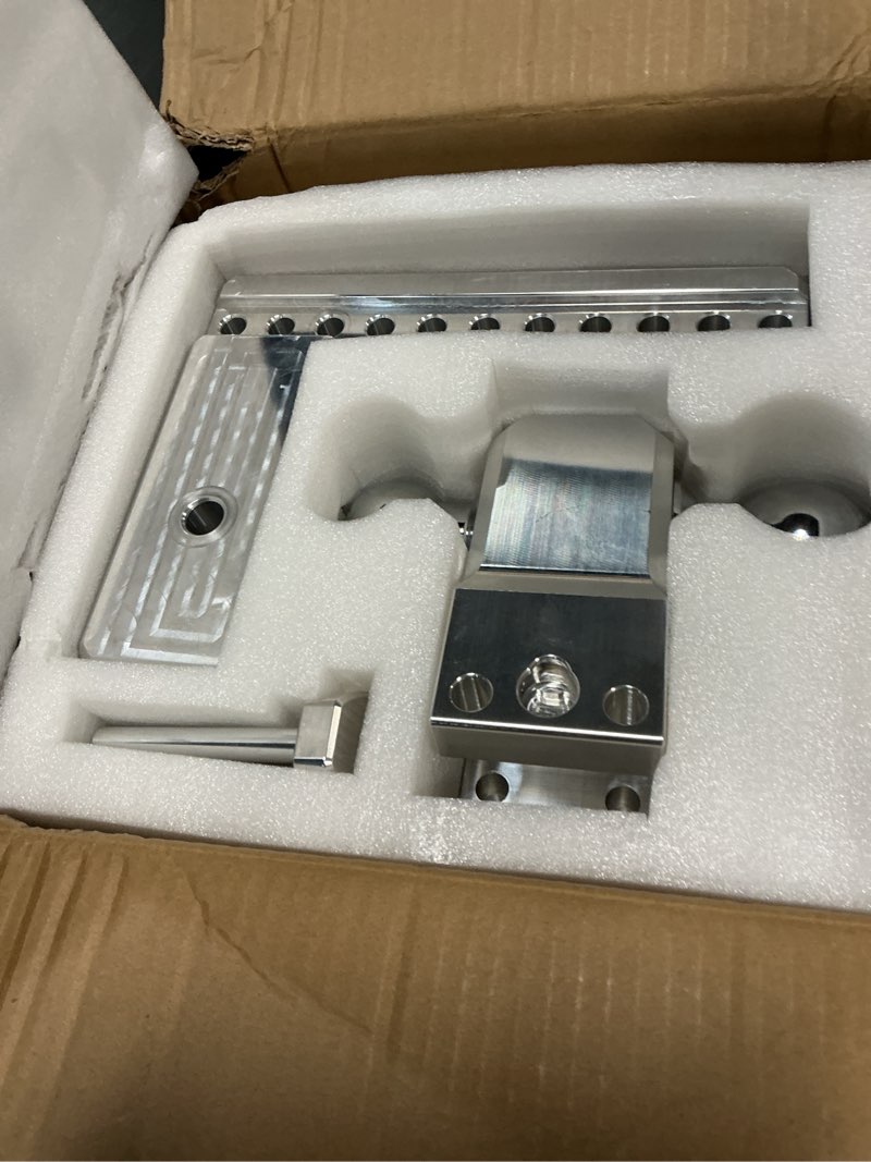 Condition photo showing Good Condition for reno adjustable trailer hitch, 21,000 lbs towing capacity aluminum 2" and 2-5/16" dual-balls - 8" rise/drop hitch ball mount for 3" receiver