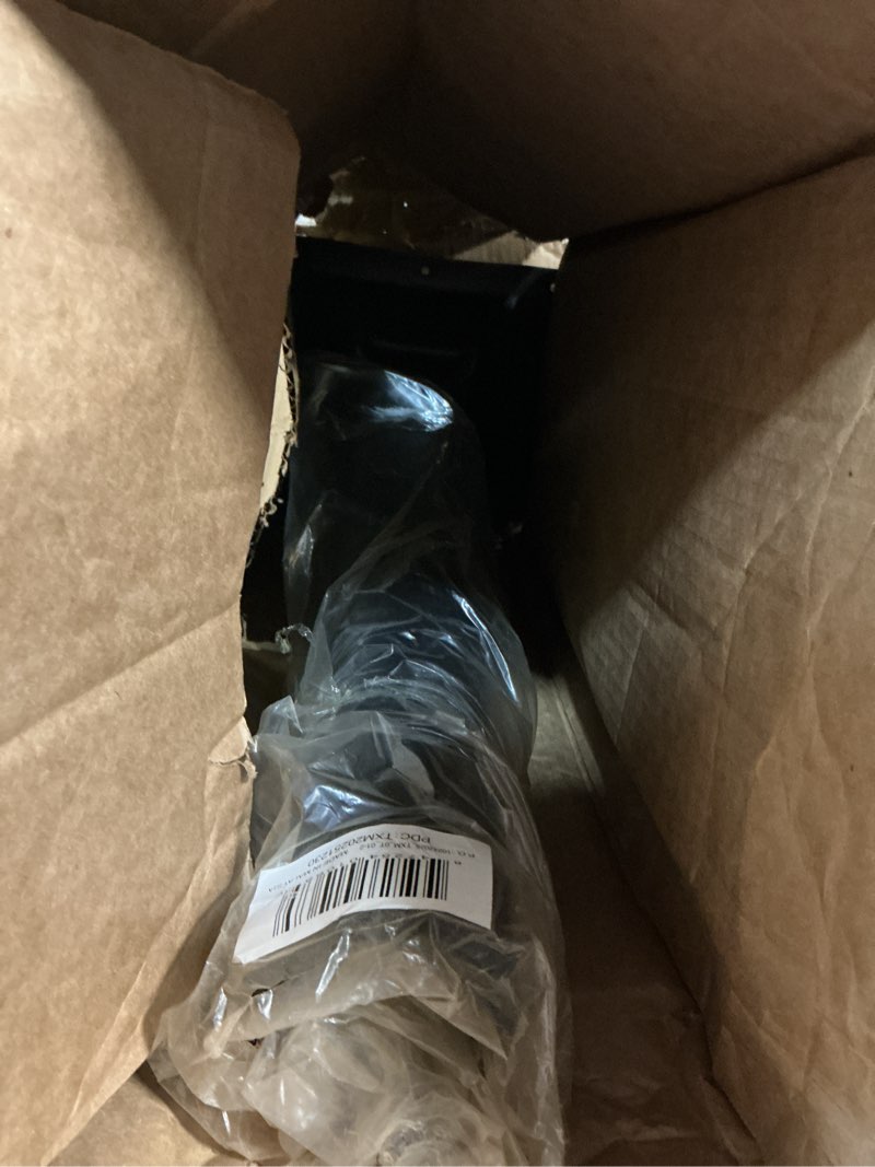 Condition photo showing Good Condition for flash furniture column table stand with welded square plate black