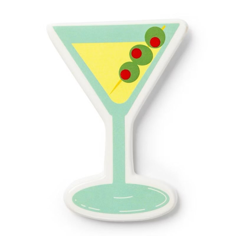Case Pack Of 20)Tomato Girl Summer Ceramic Magnets Martini (Different Designs)