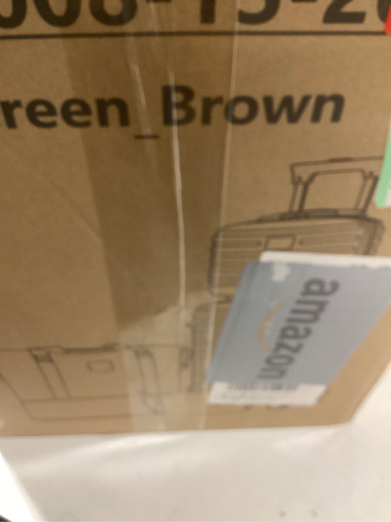 Condition photo showing New/Like New for Joyway Carry On Luggage 20 Inch Expandable Suitcase with Spinner Wheel, 4 Piece Hard Shell Luggage Set with TSA Lock(Green brown) Green brown-New 4 Piece Set (13/20 Inch)