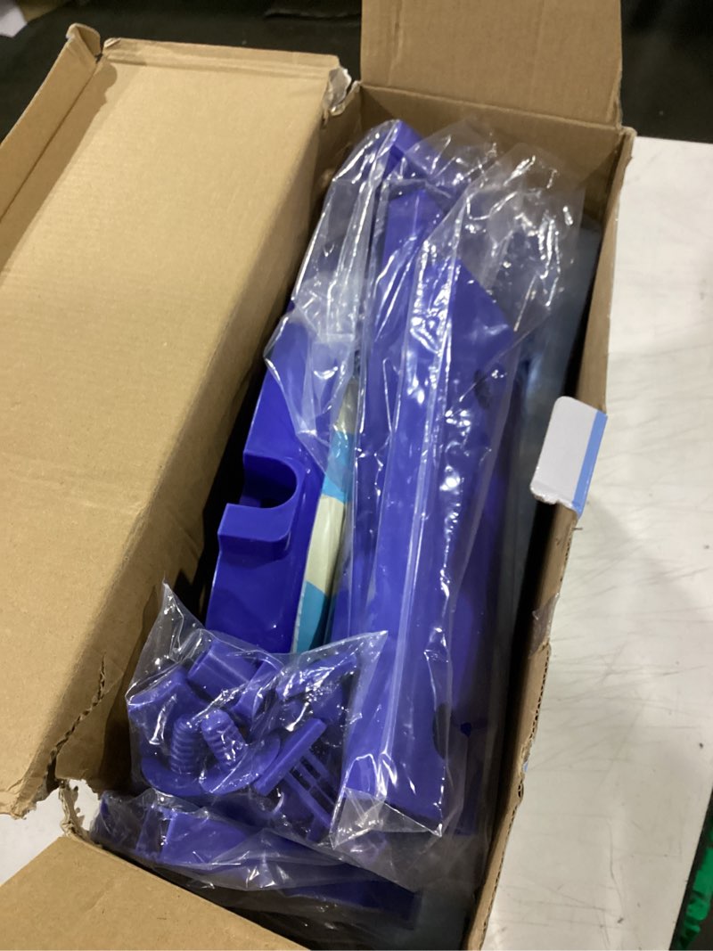 Condition photo showing Good Condition for bluey step & sit potty trainer; secure ladder for kid-safe climbs to potty; fun bluey images on cushioned potty seat; adjustable ladder height; removable seat for cleaning; folds for storage