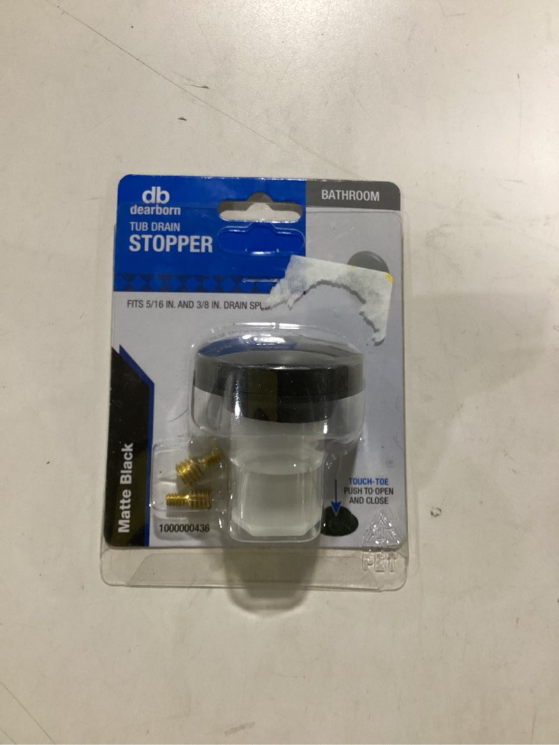 Dearborn Matte Black Touch Toe Replacement Cartridge