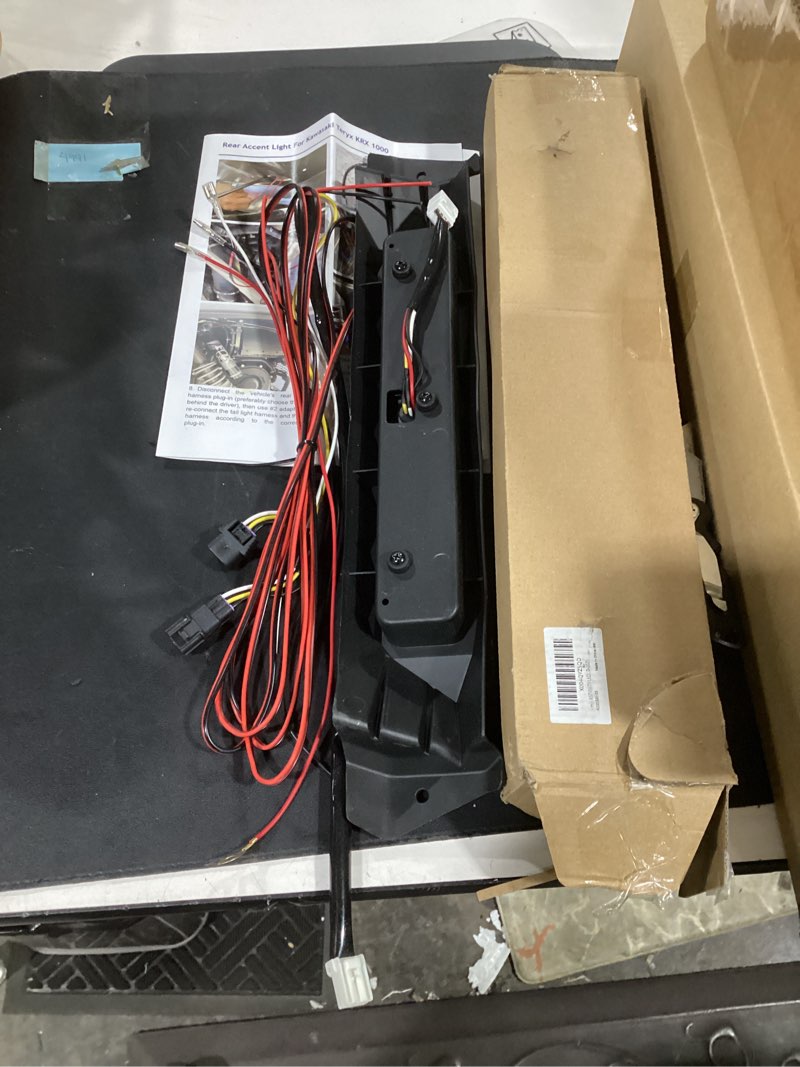 Condition photo showing Good Condition for (similar) sautvs led rear center accent tail light kit for kawasaki teryx, led auxiliary light rear lamp brake stop taillight assembly for kawasaki teryx krx 1000 2020-2026 accessories