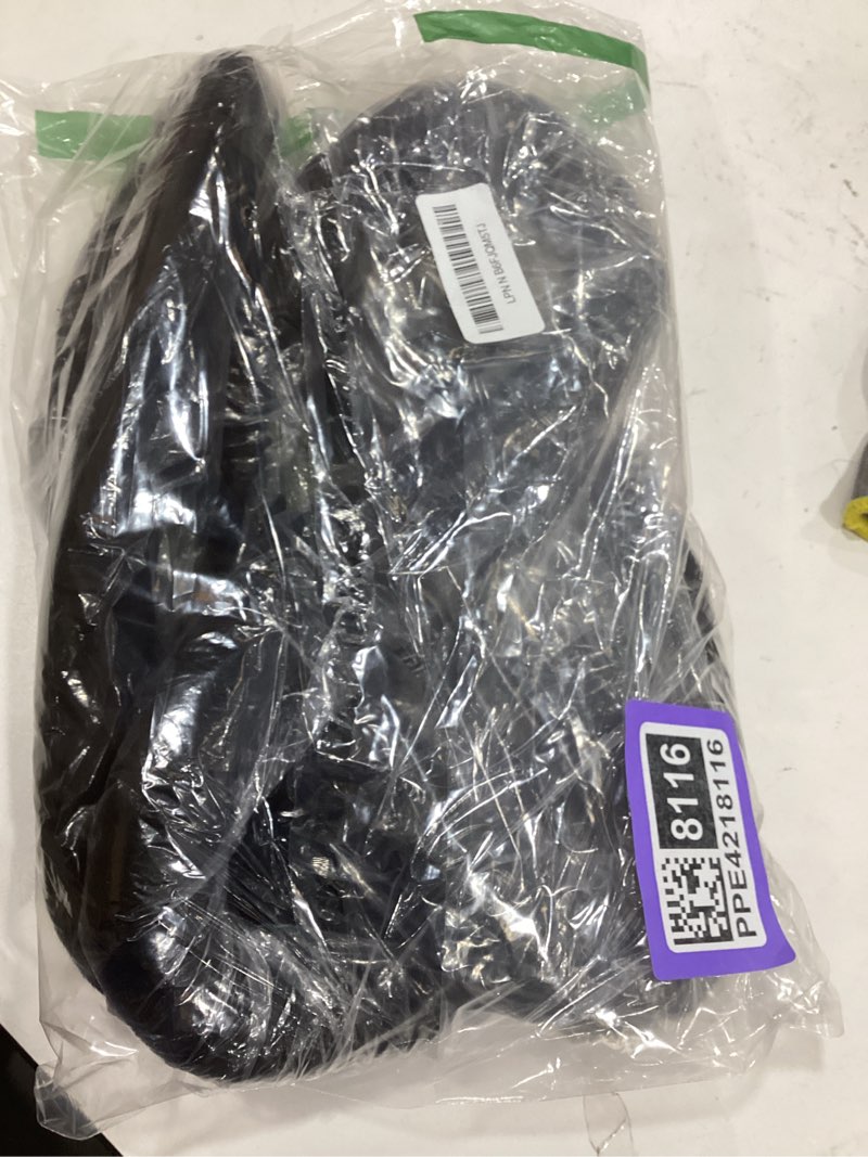 Condition photo showing Good Condition for novelbee 2 pack of 5 feet velvet rope with black plated hooks,crowd control stanchion post queue line barrier (black)