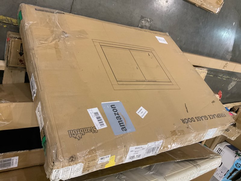 Fireplace glass door