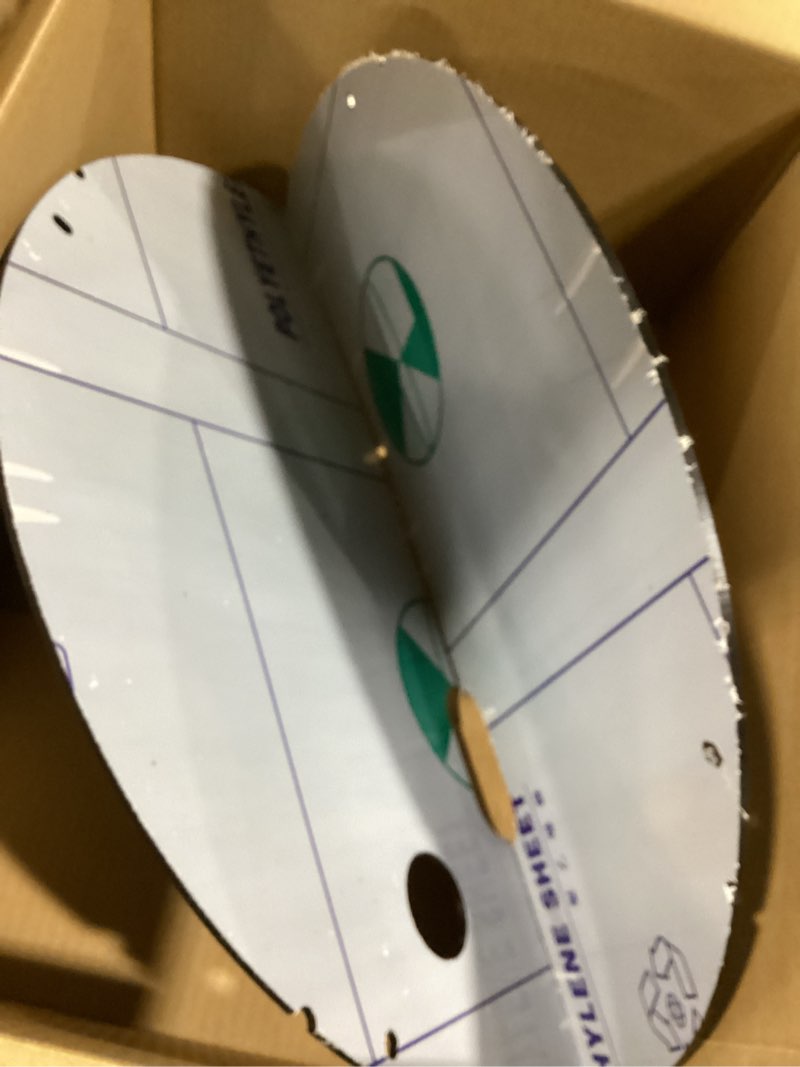 Condition photo showing New/Like New for 20.5 Inch Sump Pump Cover Plastic Submersible Sump Basic Cover Black Septic Tank Lid for Water Pump Basin Bucket Outdoor Well (Split) 20.5 Inch Split