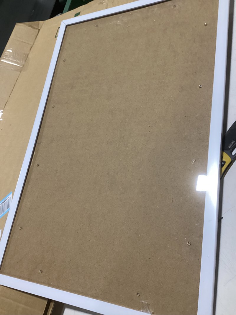 Condition photo showing Good Condition for haus and hues white oak wood picture frame - natural frame for crafts and photos (white oak frame) set of 01