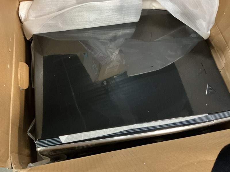 Condition photo showing Good Condition for GE Countertop Microwave Oven,1, 200-watt Capacity, 2.0 Cubic Ft., 8 Auto Setting Cooking Settings, Child-Lock Technology, Kitchen Essentials for the Countertop, Dorm Room or Apartment, Stainless Steel 2.0 Cu.Ft. Stainless Steel