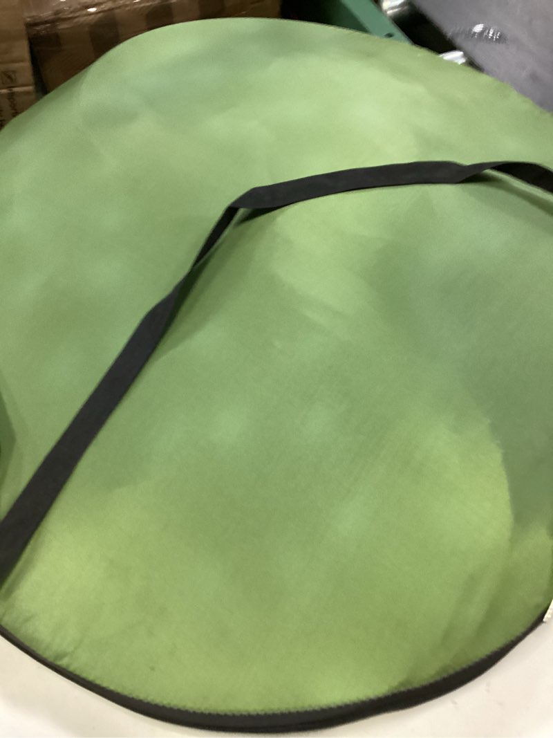 Condition photo showing Good Condition for portable toilet kit, camping toilet with pop-up privacy tent and poo gel toilet bags, washable portable outdoor showers changing rooms black toilet and green tent