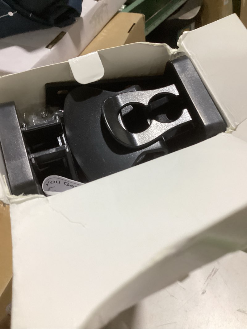 Condition photo showing Good Condition for hat organizer for baseball caps hold up to 40 hats, 2 pack hat rack for wall, strong adhesive hat storage display holder for closet door and wall (black) black 2 pack