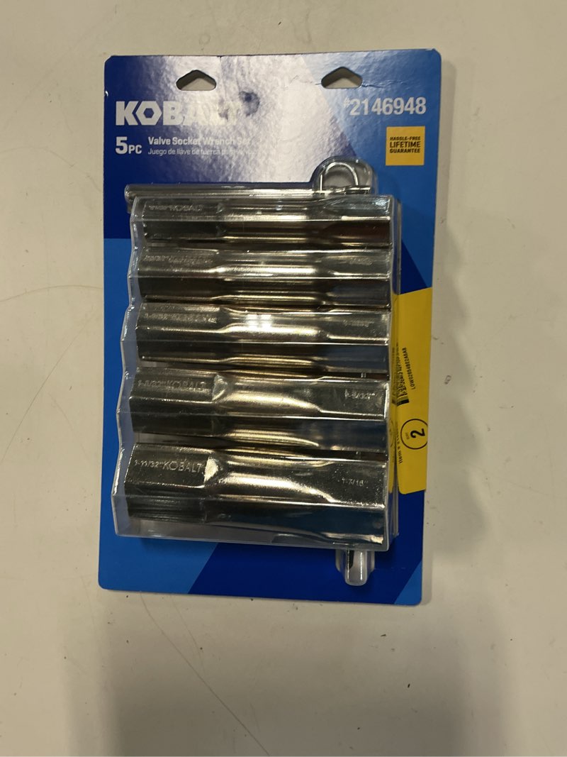Condition photo showing Good Condition for kobalt 5 pc double sided wrench