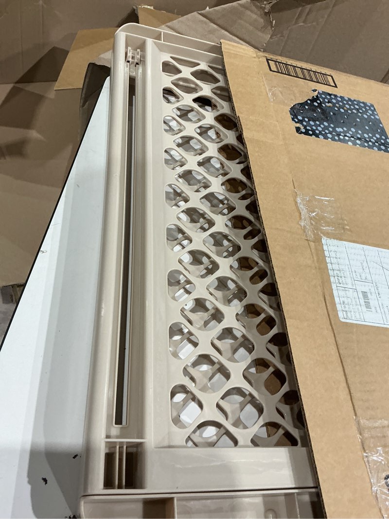 Condition photo showing Good Condition for toddleroo by north states - supergate ergo baby gate: plastic baby gate for stairs & doorways - adjustable indoor safety gate - made in usa - 26 to 42 inches wide - 26 inches tall - sand