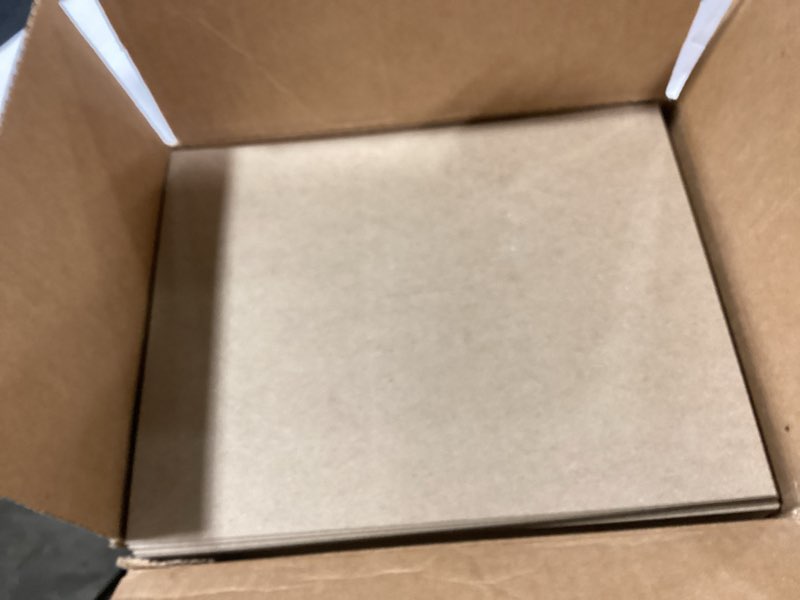 Condition photo showing Good Condition for chipboard- 8"x10" 22pt (100 sheets) - 100% recycled- made in usa