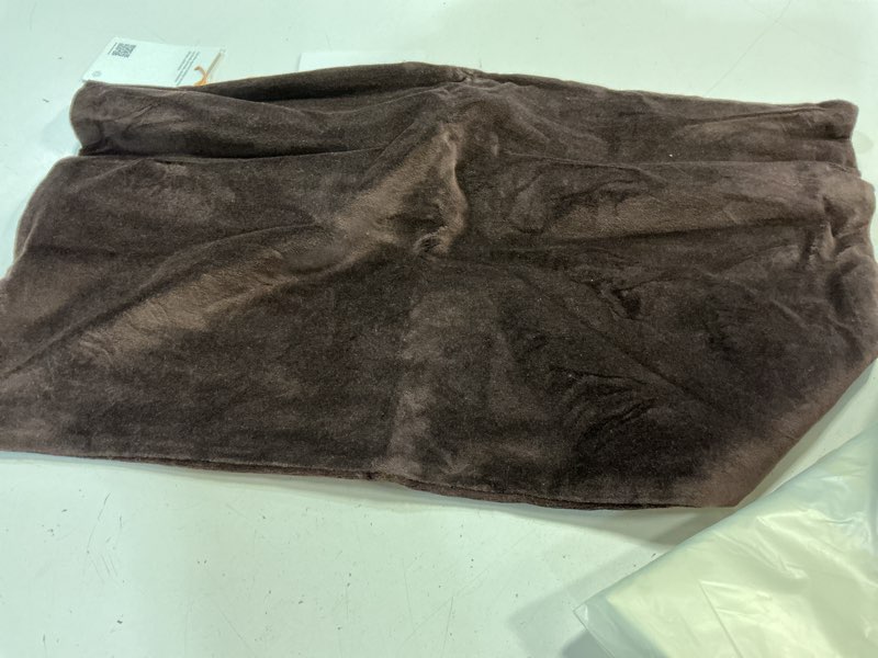 Condition photo showing As Is for quince cotton velvet pillow cover 