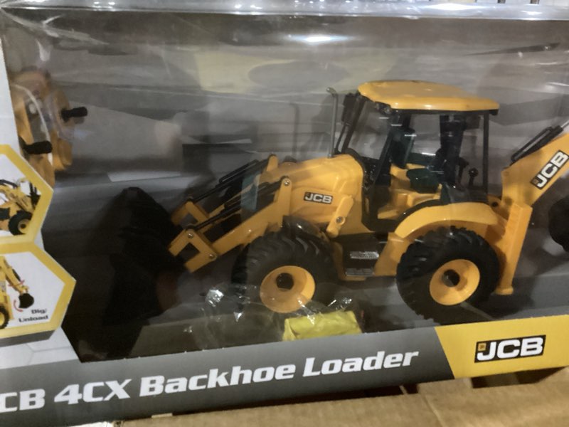 Condition photo showing Good Condition for DOUBL E JCB 1:20 Scale RC Excavator & Loader – Dual-Function Construction Model with Rotating Arm, Realistic Sound & Light | Ideal