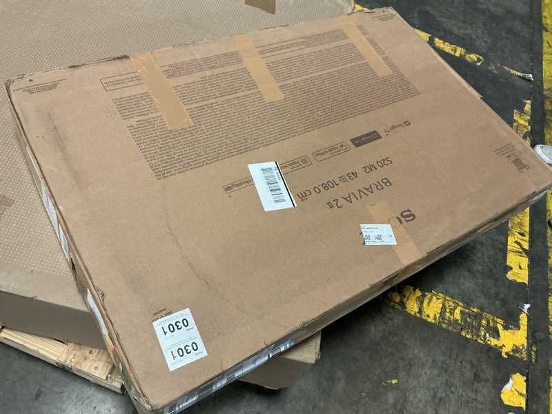 Condition photo showing Working Condition Verified for Sony BRAVIA 2 II 43 Inch 4K Ultra HD LED Smart TV with Google TV and Exclusive Features for PlayStation®5 (K-43S20M2), 2025 Model 43 TV Only