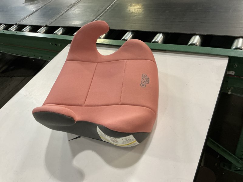 Condition photo showing As Is for cosco kids rise lx booster car seat, cameo rose