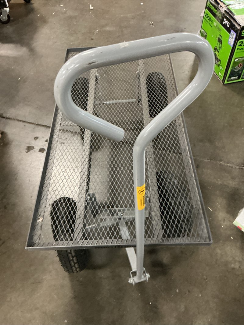 Condition photo showing Good Condition for project source steel yard cart