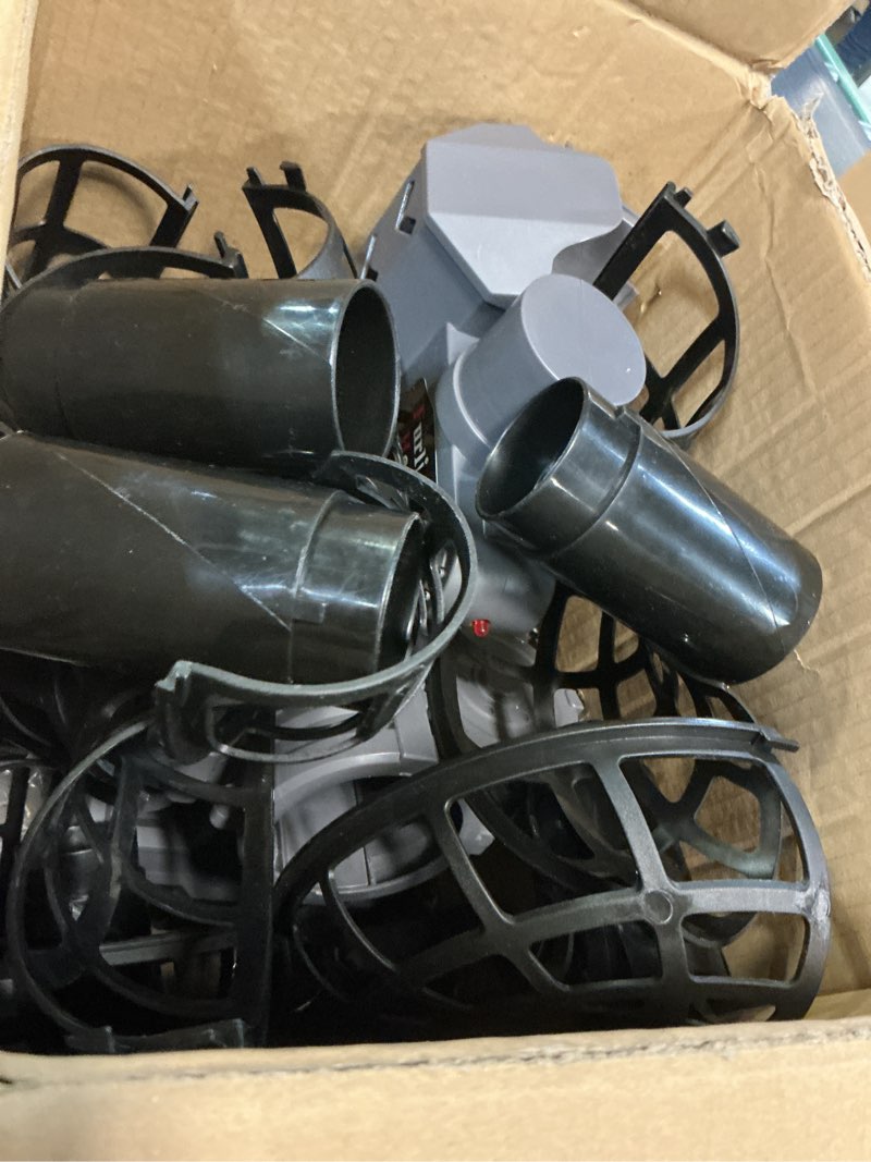 Condition photo showing As Is for furlihong 3806pbh pickleball machine with oscillating base, adjustable speed, auto swing launch port, battery/ac powered, suitable for all skill levels